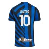 Maglia ufficiale Inter Milan Lautaro Martinez 10 Casa 2024-25 per Bambino